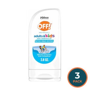 OFF! Adults & Kids Pack, 2 5 oz Aerosol + 3.8 oz Lotion