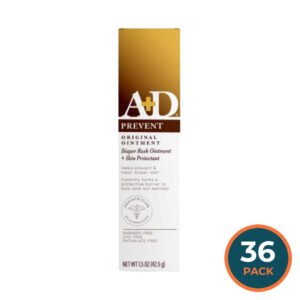 A+D - Original Diaper Rash Ointment 1.5 Oz - 36 Pack