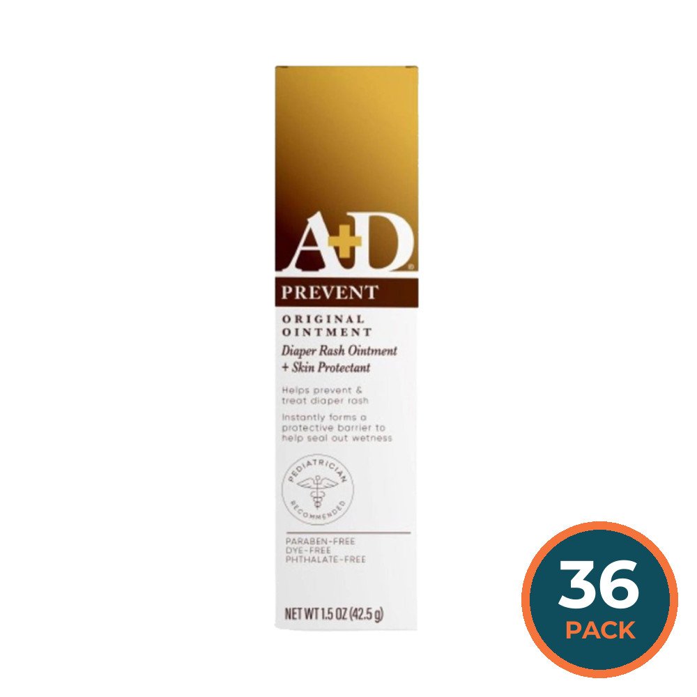 A+D - Original Diaper Rash Ointment 1.5 Oz - 36 Pack