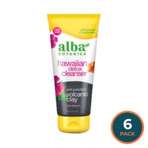 Alba Botanica - Botanica Hawaiian Detox Anti-Pollution Volcanic Clay Cleanser - 6 Oz - 6 Pack