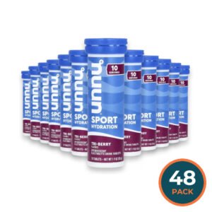 NUUN - Sport Hydration Single Tube Tri-Berry - 10 Tablets - 48 Pack