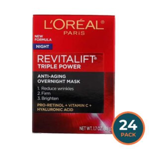 L'Oreal Paris - Paris Revitalift Triple Strength Intensive Overnight Mask - 1.7 Oz - 24 Pack