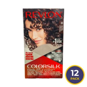 Revlon ColorSilk Hair Color - #30 Dark Brown - 12 Pack