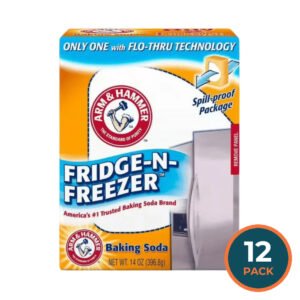 Arm & Hammer Baking Soda Fridge n Freezer Odor Absorber - 14 Oz - 12 Pack