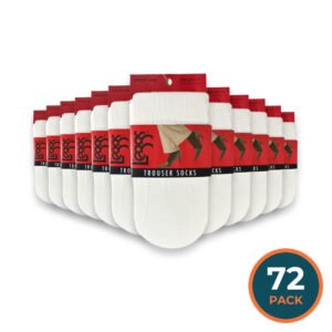 L'eggs - Trouser Socks White - 72 Pack