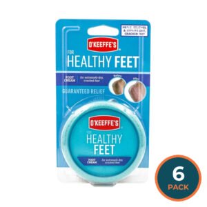 O'Keeffe's - Healthy Feet Daily, Foot Cream - 2.7 Oz - 6 Pack