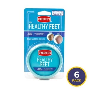 O'Keeffe's - Healthy Feet Daily, Foot Cream - 2.7 Oz - 6 Pack