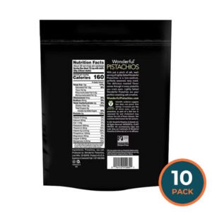 Wonderful Lightly Salted Pistachios - 48 Oz - 10 Pack