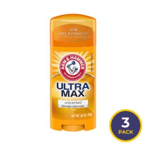 Arm & Hammer - Ultra Max Solid Antiperspirant Deodorant Unscented - 2.6 Oz - 3 Pack