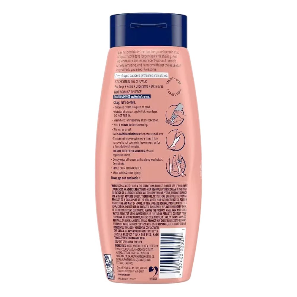 Nair Shower Power Max Hair Removal Cream - 12 oz - 12 Pack