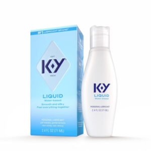 K-Y Liquid Personal Lubricant – 2.4 Fl Oz – 24 Pack