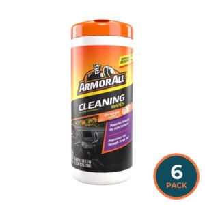 Armor All Protectant Cleaning Wipes Orange 25 Ct - 6 Pack
