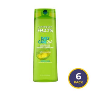 Garnier Fructis Daily Care 2-in-1 Shampoo + Conditioner, Grapefruit - 12.5 oz - 6 Pack
