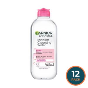 Garnier SkinActive Micellar Cleansing Water All-in-1 - 13.5 oz - 12 Pack