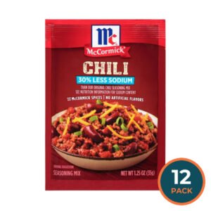 McCormick Seasoning Mix Chili – 1.25 oz – 12 Pack