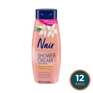 Nair Shower Power Max Hair Removal Cream - 12 oz - 12 Pack