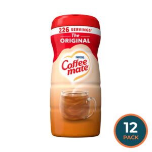 Nestlé Coffee-mate Coffee Creamer Powdered Coffee Creamer – 16 oz – 12 Pack