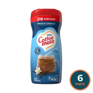 Nestlé Coffee-mate French Vanilla Powdered Coffee Creamer – 15 oz – 6 Pack