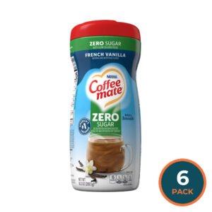 Nestlé Coffee-mate Sugar Free French Vanilla Powdered Coffee Creamer – 10.2 oz – 6 Pack