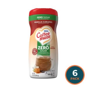 Nestlé Coffee-mate Sugar Free Vanilla Caramel Powdered Coffee Creamer – 10.2 oz – 6 Pack