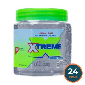Xtreme Professional Styling Gel, Clear - 8.8 Oz - 24 Pack