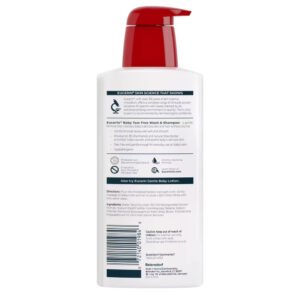 Eucerin Baby Wash & Shampoo - 13.5 oz - 12 Pack