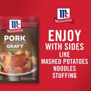McCormick Pork Gravy Mix - 0.87 oz - 12 Pack