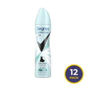 Degree Antiperspirant Deodorant Black & White - 3.8 oz - 12 Pack