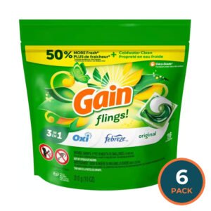 Gain Flings! Original Laundry Pods - 16 ct - 6 Pack