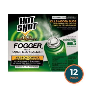 Hot Shot Flying Insect Killer Aerosol – 2 Oz – 12 Pack
