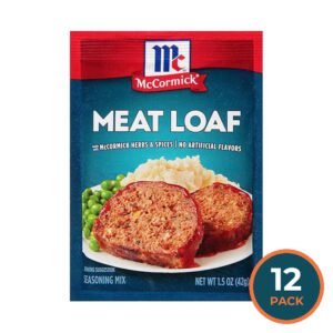 McCormick Meat Loaf Seasoning - 1.5 oz - 12 Pack