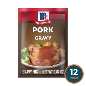 McCormick Pork Gravy Mix - 0.87 oz - 12 Pack