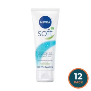 Nivea Soft Moisturizing Cream - 2.6 fl oz - 12 Pack