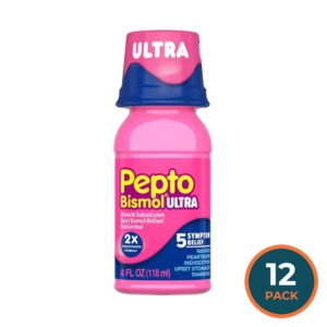 Pepto Bismol Ultra Strength - 4 fl oz - 12 Pack