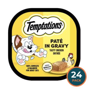 Temptations Wet Cat Food Paté Chicken – 3.5 oz – 24 Pack