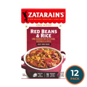 Zatarain’s Red Beans & Rice Mix – 8 oz – 12 Pack