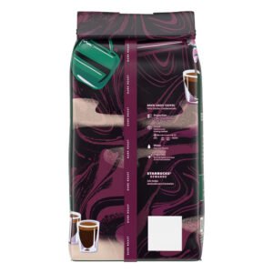 Starbucks Espresso Roast Dark Roast Whole Bean Coffee - 32 oz - 4 Pack