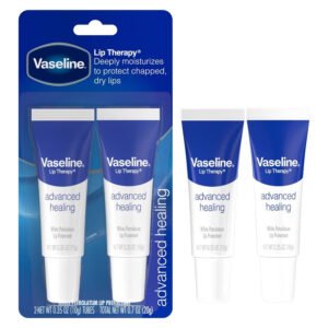 Vaseline Lip Therapy Tube Regular 0.35oz, 2ct - 72 Pack