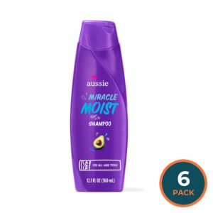 Aussie Shampoo, Miracle Moist , 12.1 fl oz – 6 Pack