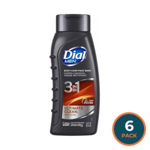 Dial Men Hair & Body Wash – 16 oz – 6 Pack