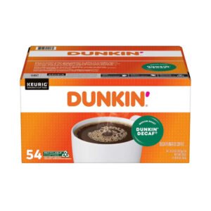 Dunkin' Donuts Decaf Coffee K-Cups, Medium Roast, 54 ct.