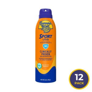 Banana Boat UltraMist Sport Sunscreen Spray SPF30 - 6oz - 12 Pack