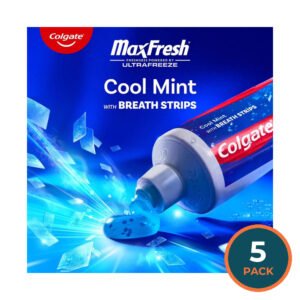 Colgate Max Fresh Cool Mint Toothpaste - 6.3oz - 5 Pack