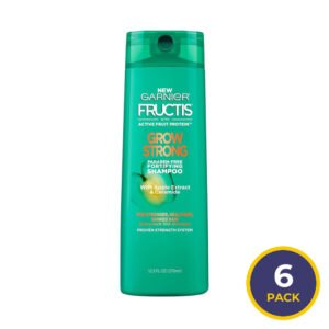 Garnier Fructis Grow Strong Shampoo - 12.5 oz - 6 Pack