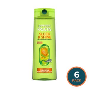 Garnier Fructis Sleek & Shine Shampoo - 12.5 oz - 6 Pack