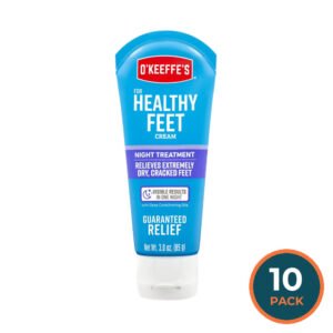 O’Keeffe’s Healthy Feet Night Treatment Foot Cream 3oz - 10 Pack