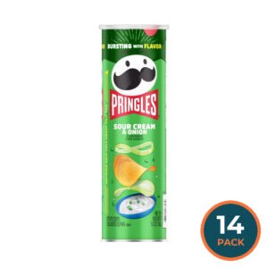 Pringles Sour Cream & Onion Potato Crisps - 5.5oz - 14 Pack