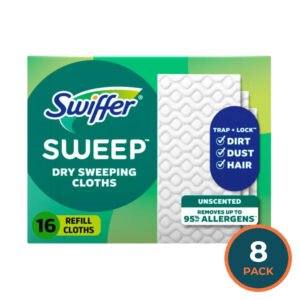 Swiffer Sweeper Dry Refill Pads - 16 ct - 8 Pack