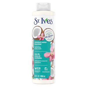 St. Ives Coconut Water & Orchid Body Wash - 22oz - 4 Pack
