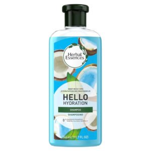 Herbal Essences Hello Hydration Shampoo, Deep Moisture, Coconut Scent, 11.7 oz - 6 Pack